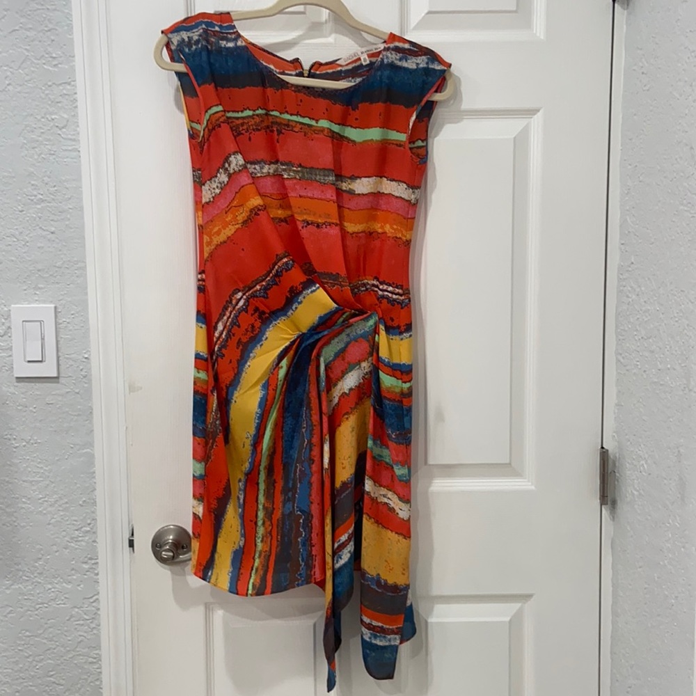 Multi color mini dress
